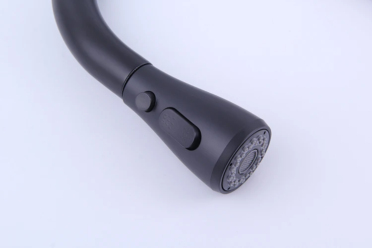 Grifo de cocina abatible giratorio de 360 ​​grados de acero inoxidable con placa de cubierta