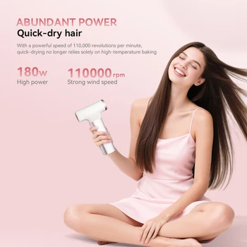 Cordless Hair Dryer Wireless Hair Dryer Rechargeable Hair Dryer Mini Hair Dryer