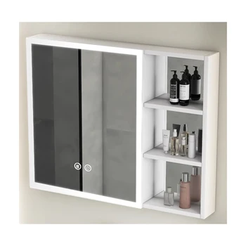 2024 Wall mounted easy install mirror cabinet  for makeup and storage