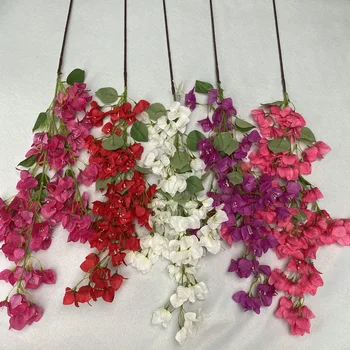 wholesale artificial flowers for decoration wedding artificial centerpiece flower 115cm silk bougainvillea artificial flowers