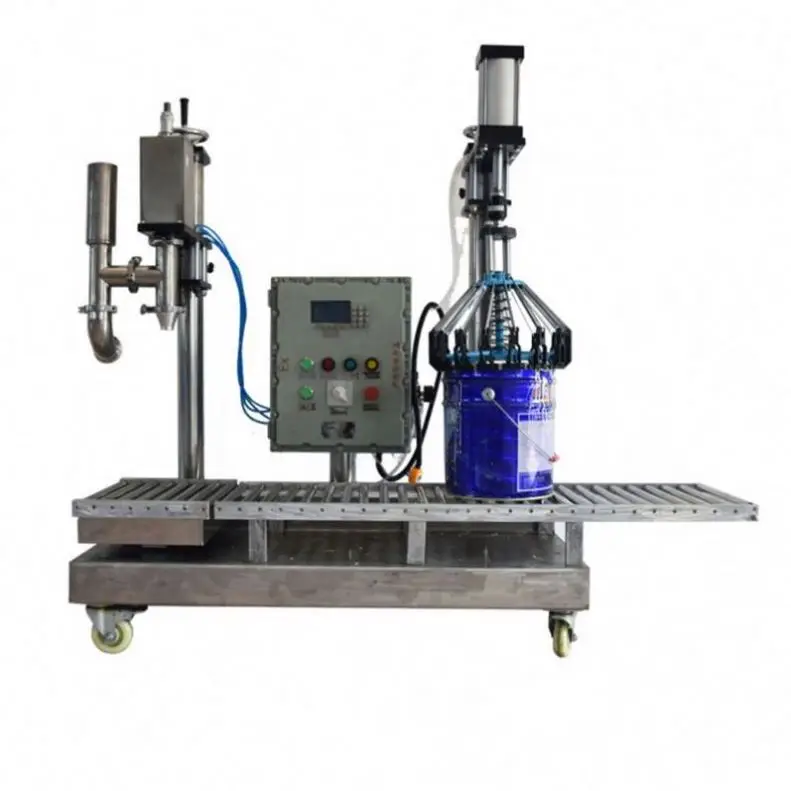 XSH-2 TEBAK Factory Supply Plastic Bucket Weighing Filling Equipment / Weigher Filling Machine