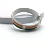 Diseño B del arco iris blanco