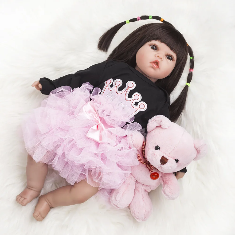 Christmas Gift Real Reborn Silicone Babies 50cm Alive Doll Toy Bebe Reborn  Dolls| Alibaba.com