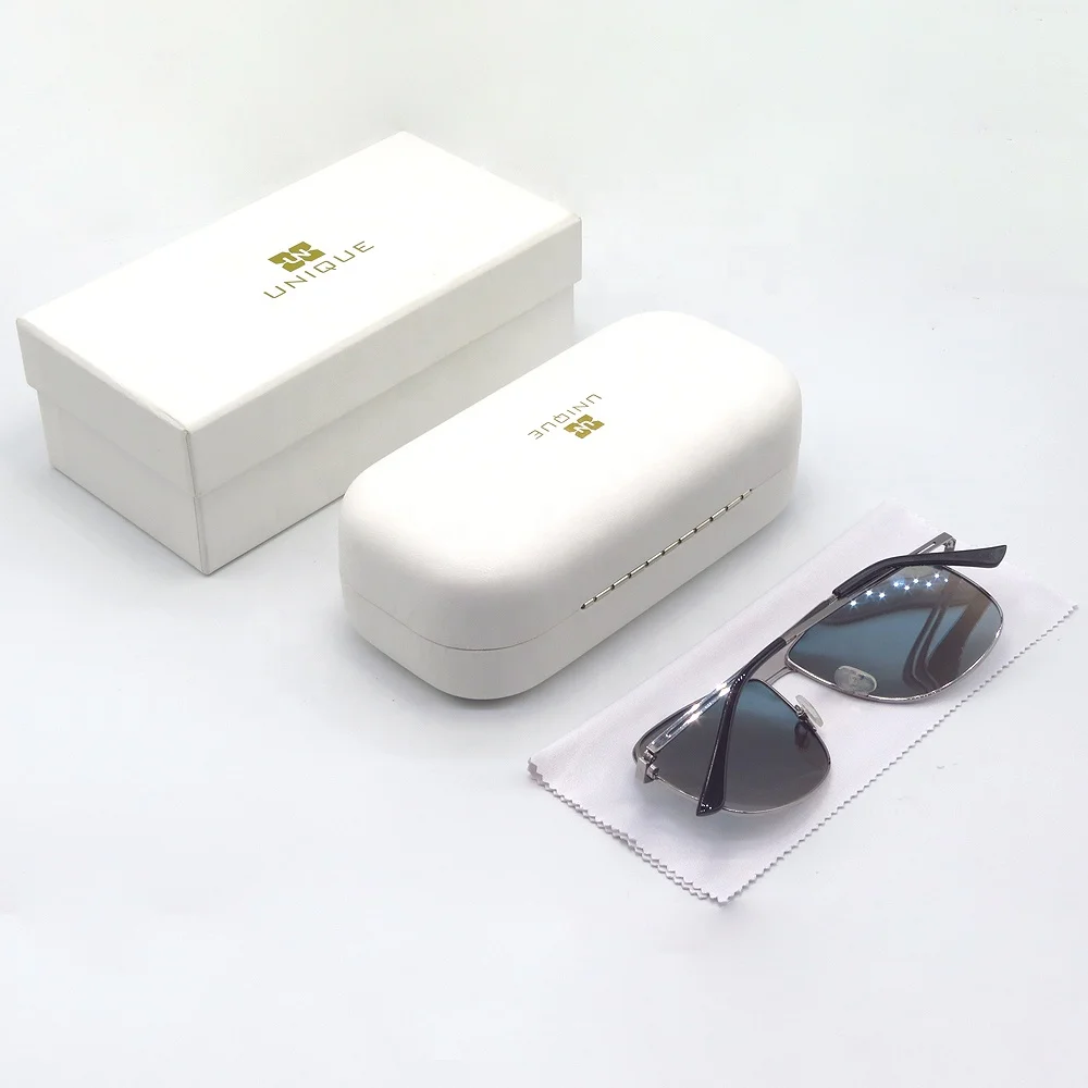 Luxury Personalized Cool Square Metalic Sun Glasses Case with Custom Logo -  China Box and Case price