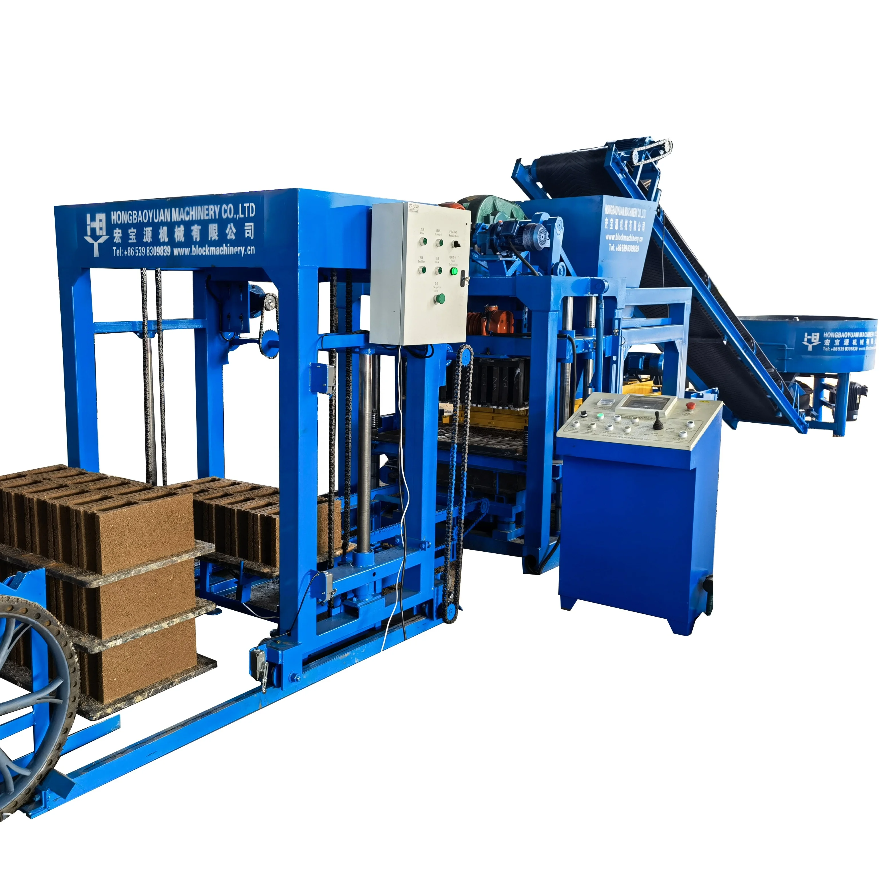 Alibaba.com: QT4-25 concrete interlocking brick machine with arm o ...
