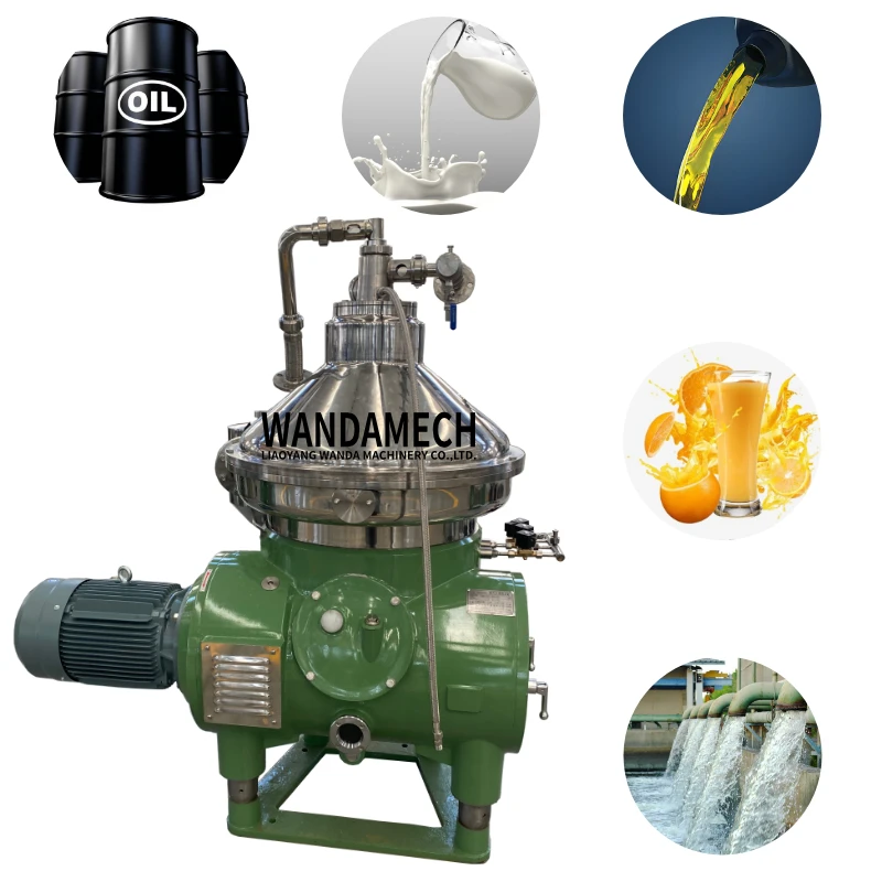 High Efficient Beef Tallow Oil Extracting Disc Bowl Centrifuge Clarify Machine with the Most Competitive Price