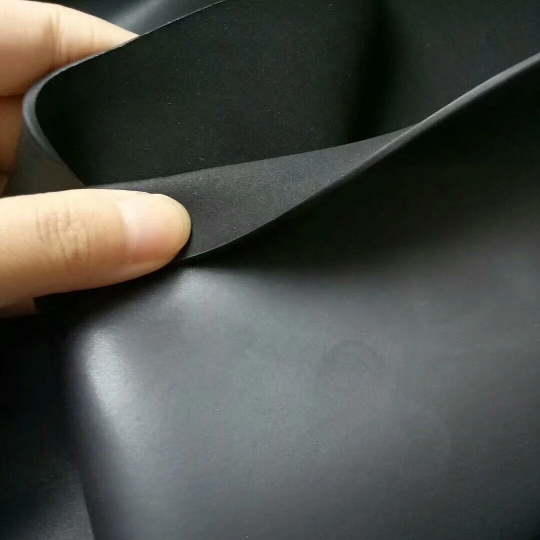 High Quality Customized  Weather Resistant Anti Aging Waterproof Natural 2mm 3mm 5mm 10mm Black SBR Rubber Sheet Roll