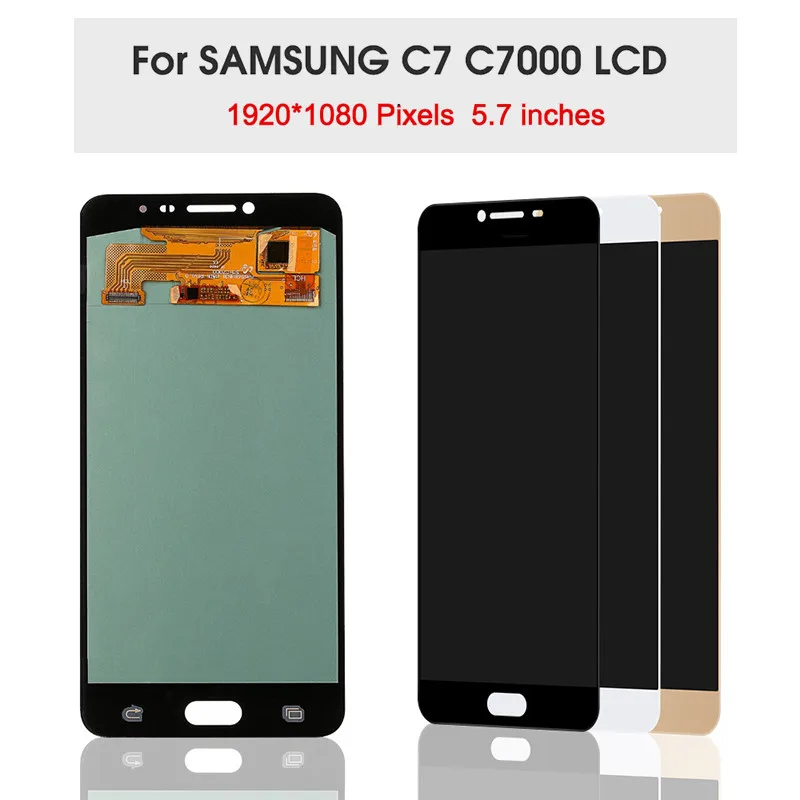 For Samsung for galaxy C7 C7 2016 C700 LCD Touch Screen Display Accessories For Samsung C7 C7 2016 C700 Lcd screen display