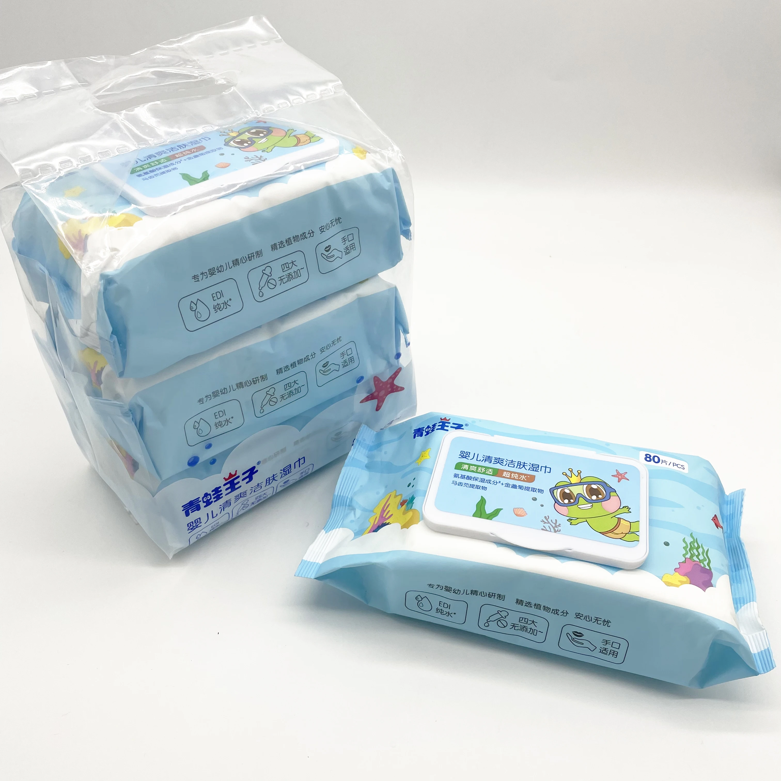Hot Sale Factory Direct Source Soft Wet Wipes Baby Wipes Wholesale  Unscented Baby Wipes