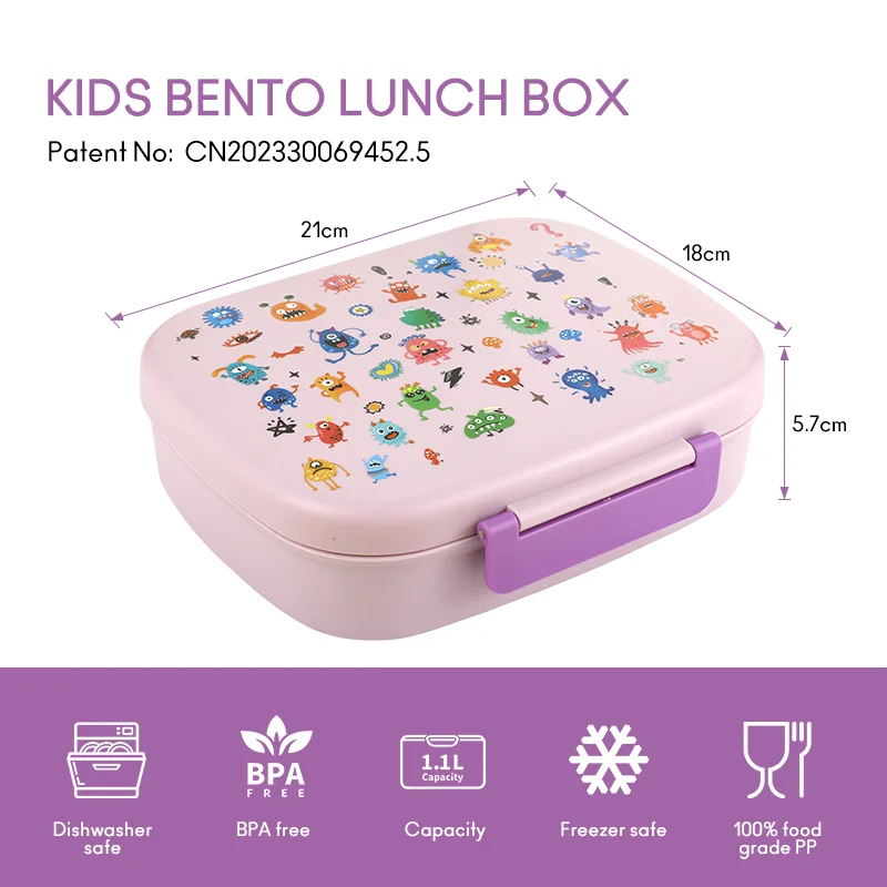 Buy Wholesale China Plastic Lunch Box Cute Cartoon Rabbit Double Layer  Portable Pp Bento Box For Kids Students & Plastic Lunch Box at USD 2.96