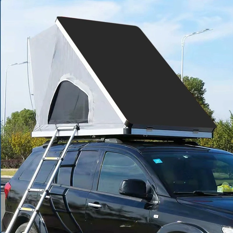 Aluinum Hard Shell Roof Top Tent With Ladder & 6cm High Elastic Sponge
