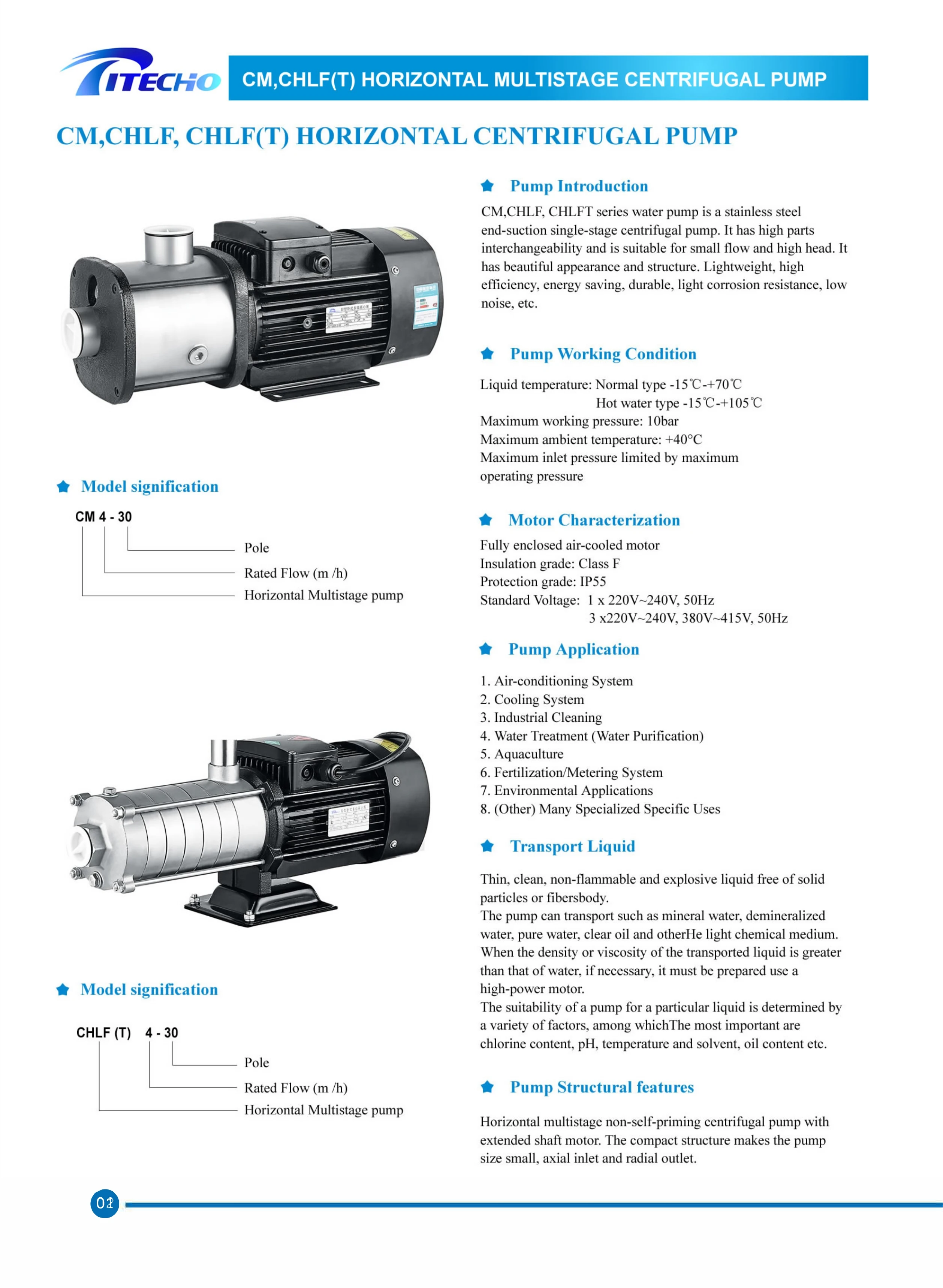 Horizontal Multistage Long Shaft Centrifugal Pump - Buy Horizontal ...