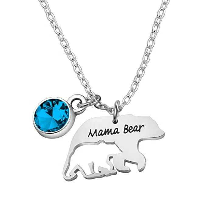Family Jewelry Mom And Baby Necklace 