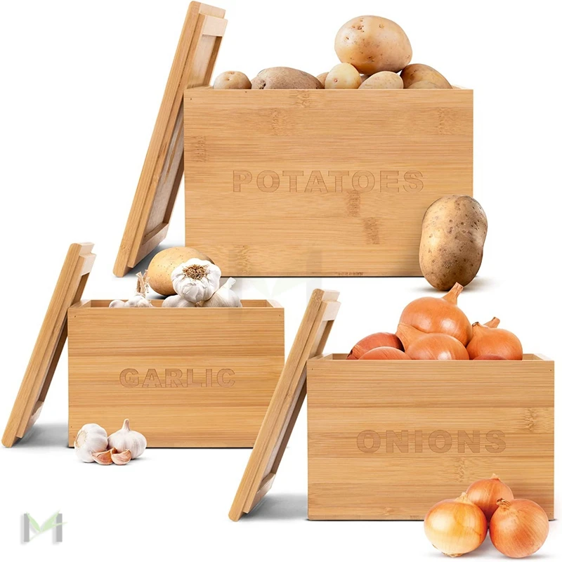 Potato Storage For Pantry Canister Sets For The Kitchen Counter Onion