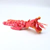 17cm red gold skin shrimp