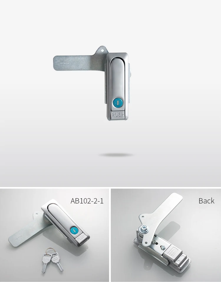 Plane Lock Hengzhu Ab10221 Zinc Alloy Push Button Cam Lock Electric
