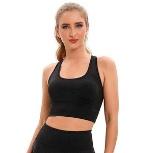 Breathable Fitness Workout Yoga Bra Womens Activewear Fitness Top Lady Sports Bra