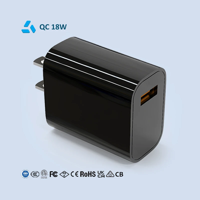 2024 Factory Price US Plug 5V3A Charging Block FCC ETL USB a Charger Adapter for iPhone Charger