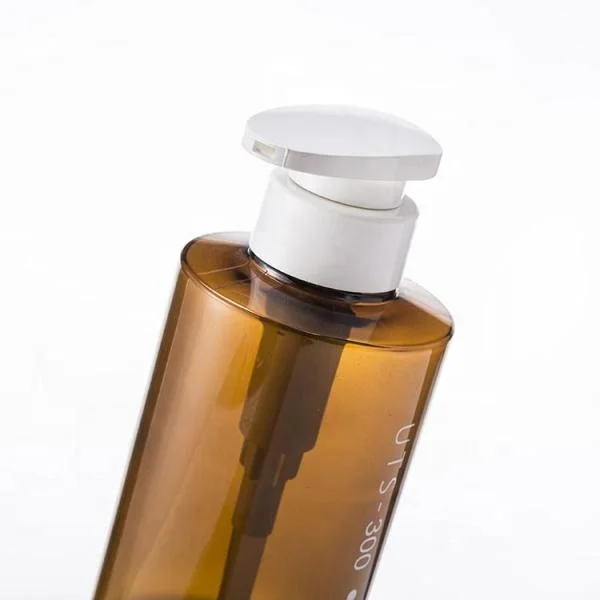 Wholesale LOW MOQ Luxury Plastic PET Bottle Lotion Pump Bottle Body Soap Shampoo 300ml 400ml 500ml 600ml