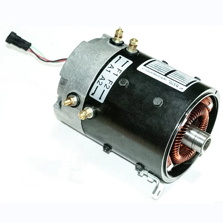 48v 3.7kw Dc Motor Zqs483.7tgn With Speed Sensor Connector Buy Lvtong Golf Cart Dc Motor