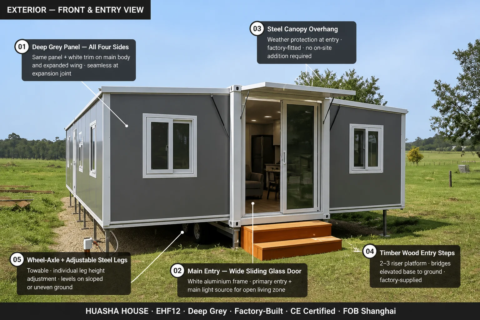 Container House Exterior View