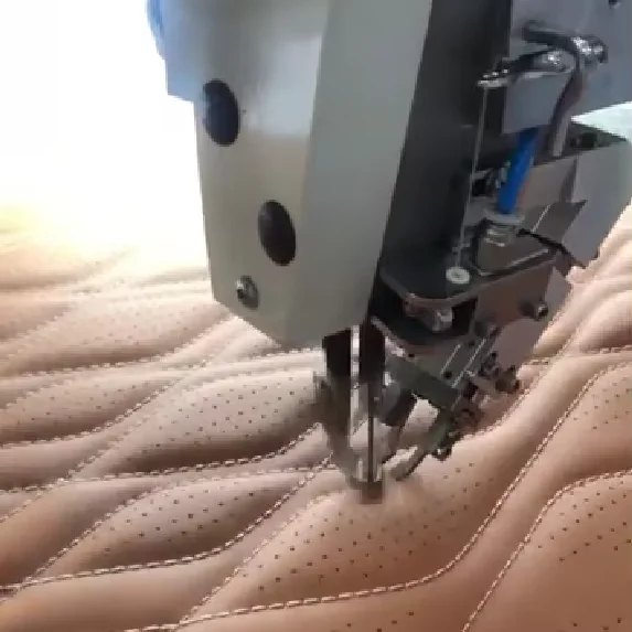 Getonagain cnc leather punching and sewing machine for car seat cover