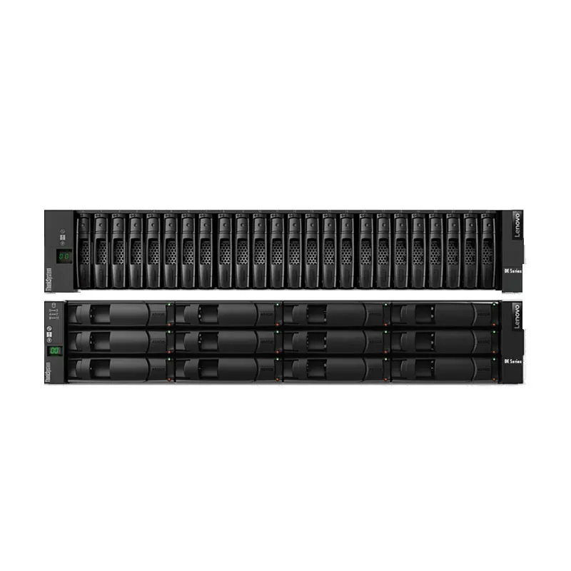 Lenovo DE4000H Value Storage | Dual Controllers | 192 Drives Max | 3.07PB Raw | Hybrid Flash | Scalable SAN