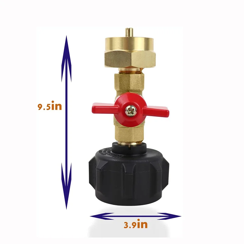 Adaptateur de recharge de Propane QCC1, réservoir de 1lb