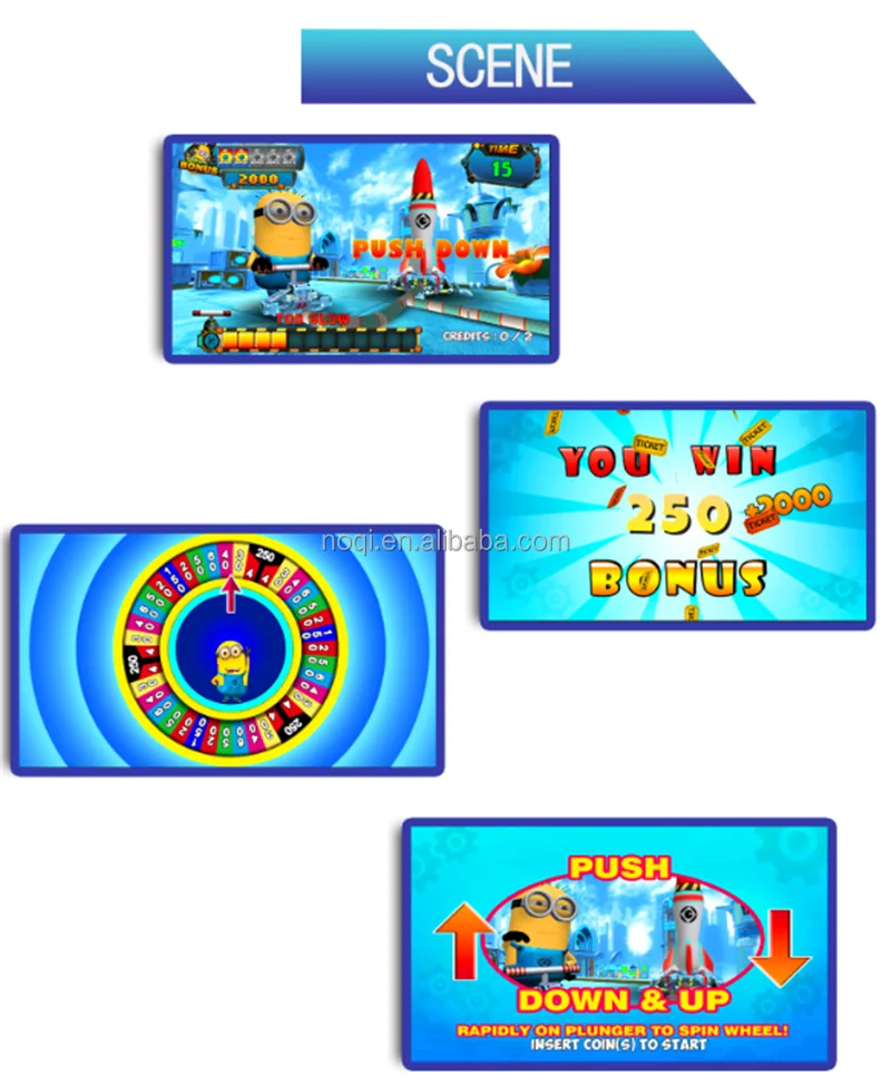 Rolling Wheel turntable ticket arcade game, rotating wheel arcade redemption ticket game machine