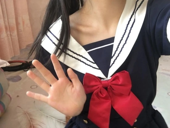 Платье В Японском Стиле С Воротником фото 20