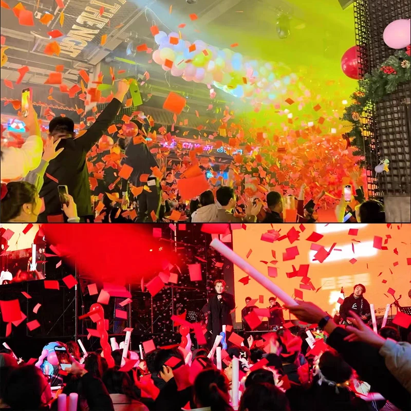 Customized 19g Flameproof Color Wrapping Tissue Paper Multicolor Flameproof Paper Fireproof Tissue Paper for Wedding bar Concert