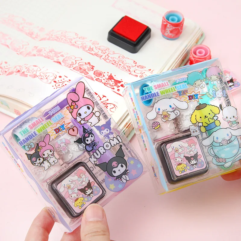 Linda Toy Kuromi Mymelody Cinnamoroll Pompompurin Seal Student Cartoon ...