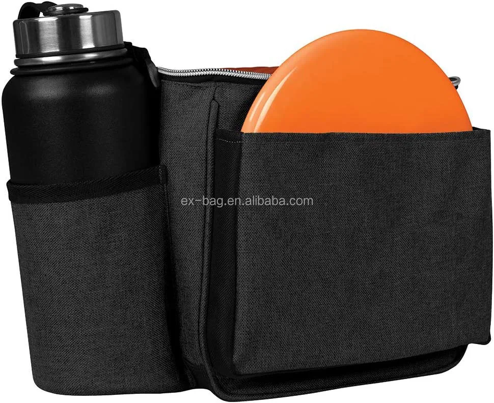 Portable Waterproof Grip Disc Golf Bag With 10 Discs Capacity Pro