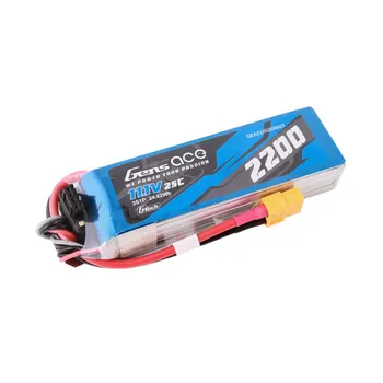 Gens Ace 2200mAh 3S 25C 11.1V G-Tech Lipo Battery Pack With XT60 Connector