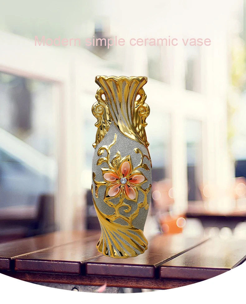 Modern Large Size Floor Vase Handmade Wholesale Tall Ceramic Vase For