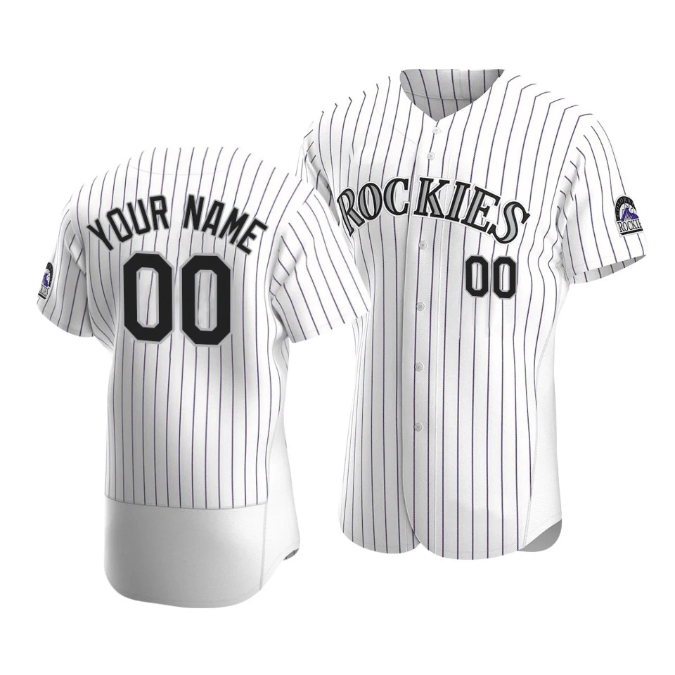 Wholesale Custom Colorado Charlie Blackmon rOckieS Baseball