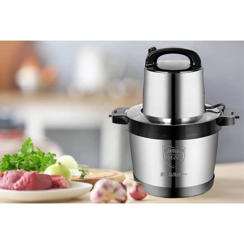 new 6l food processor chopper meat