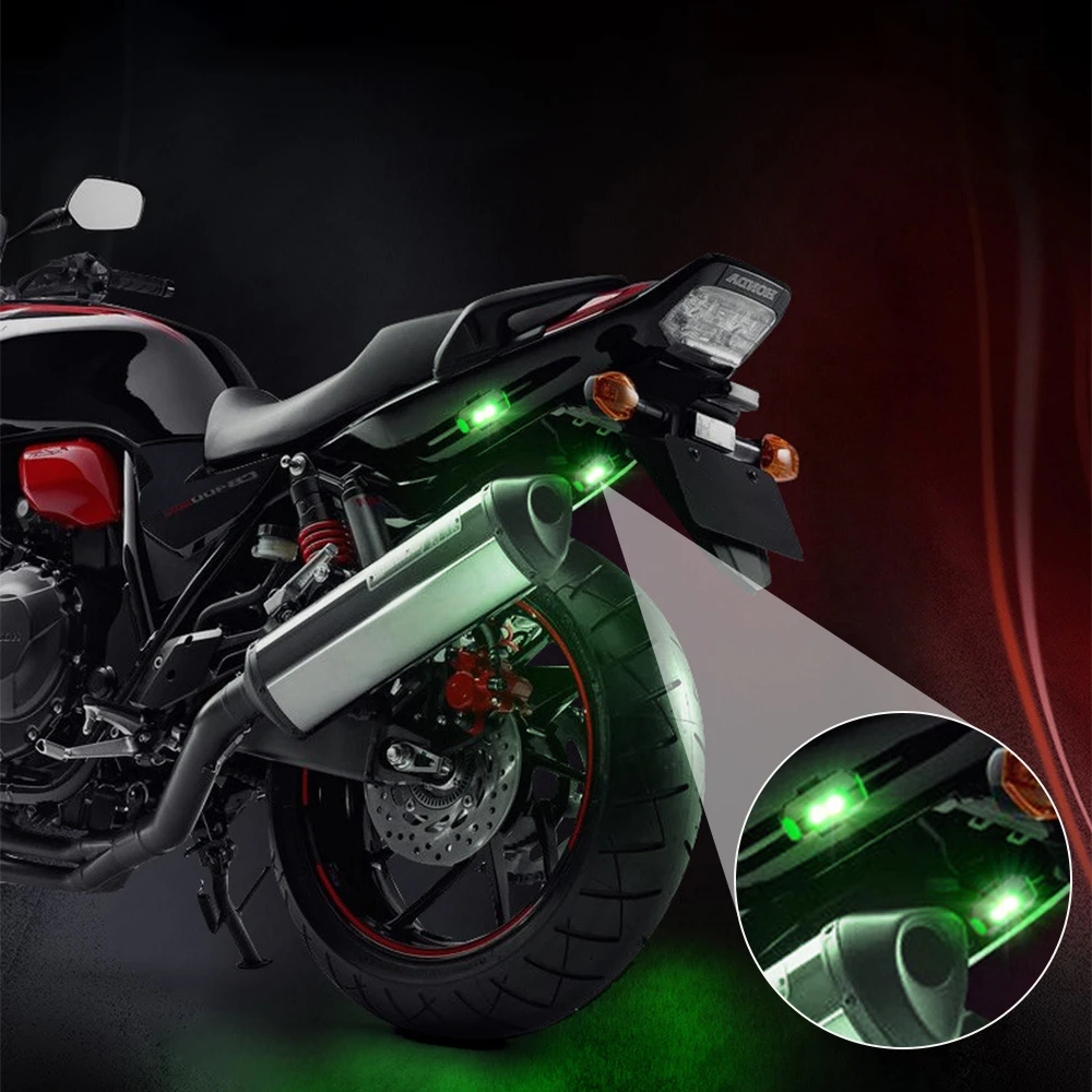Mini Multi-color Aircraft Airplane Helicopter Night Drone Strobe Light Indicator Signal Light Motorcycle Riding Warning Lamp