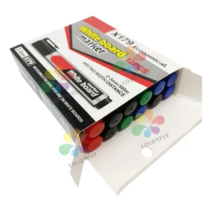 Wholesale White Board Marker Round Top Newest Colorful Markers High Quality Cheap Bulk Mark Pen Stationery for School
