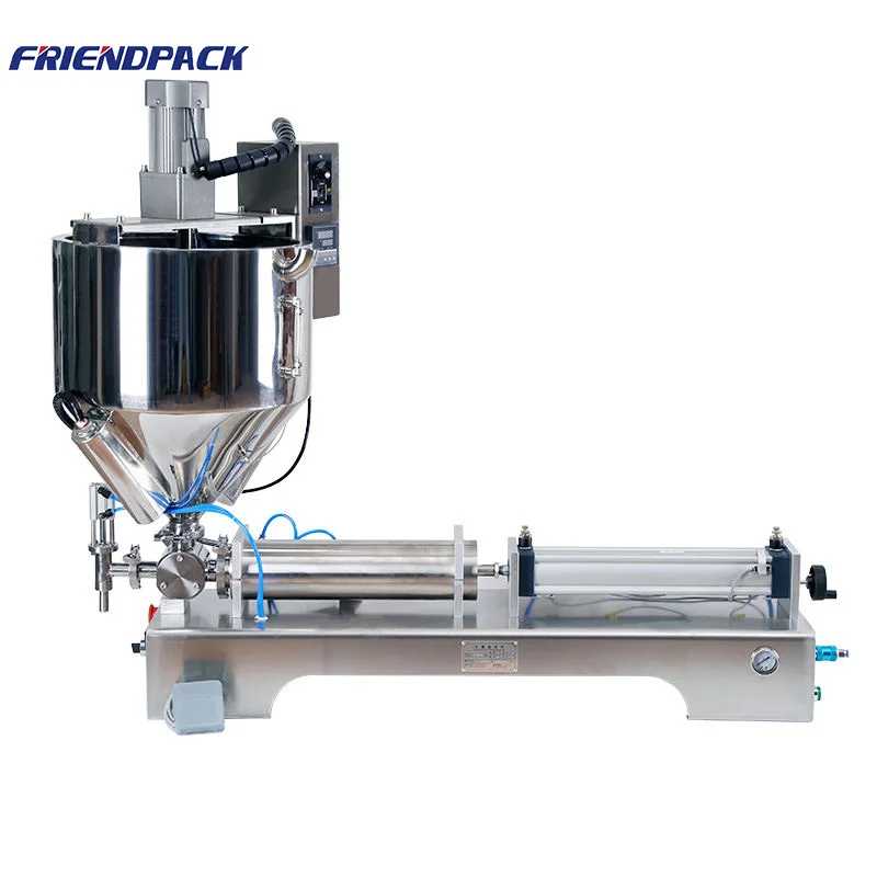 Semi Automatic Paste Filling Machine Liquid Paste Marmalade Salad Dressing Cream Tomato Sauce Packing and Filling Machine