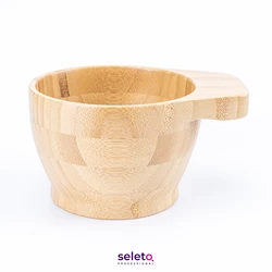 Экологичная бамбуковая чаша для окрашивания с принтом, чаша для окрашивания из бамбука, Лидер продаж на AMAZON, изготовление на заказ, инструменты для парикмахерской, инструменты для окрашивания