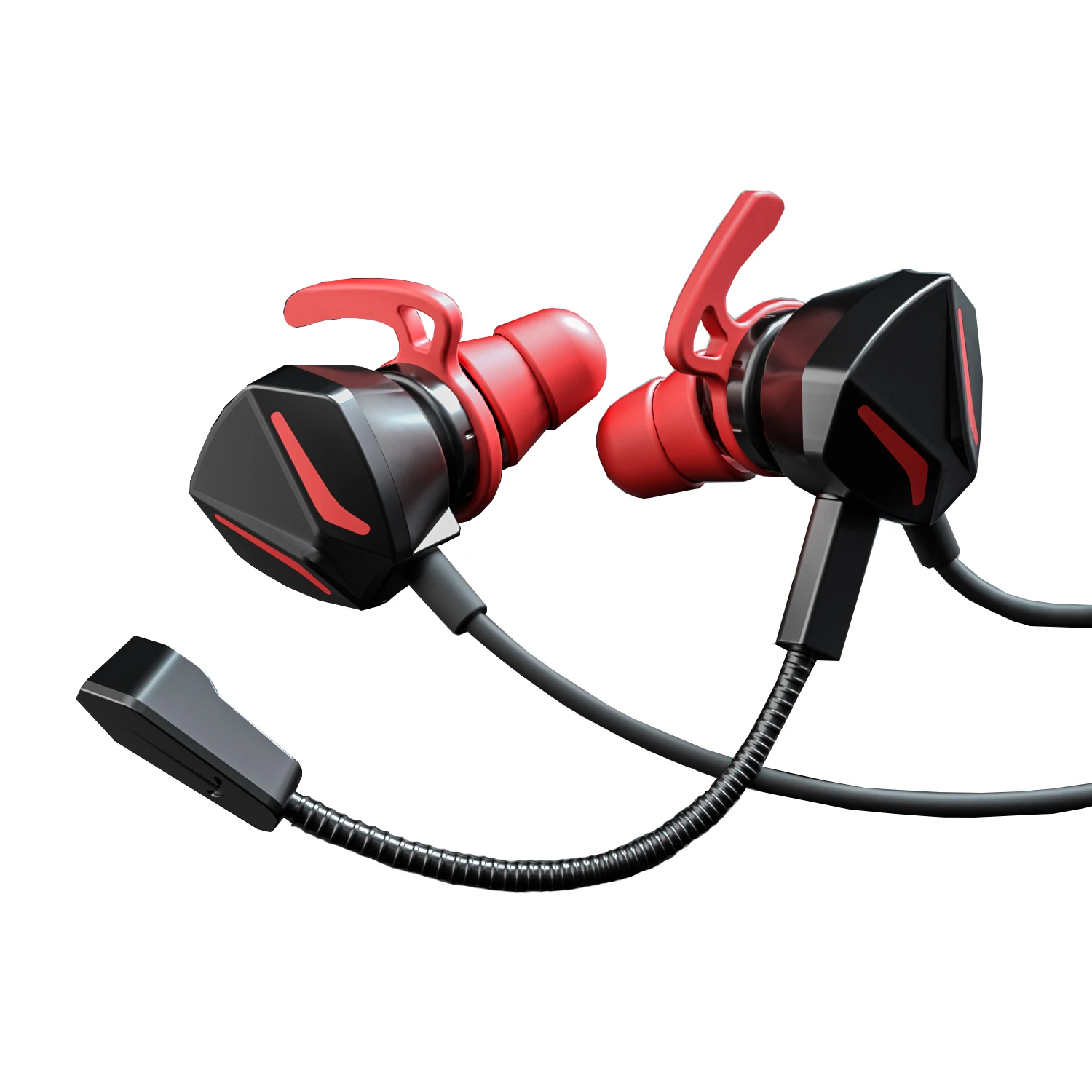wired earphone with noise cancelling microphone
