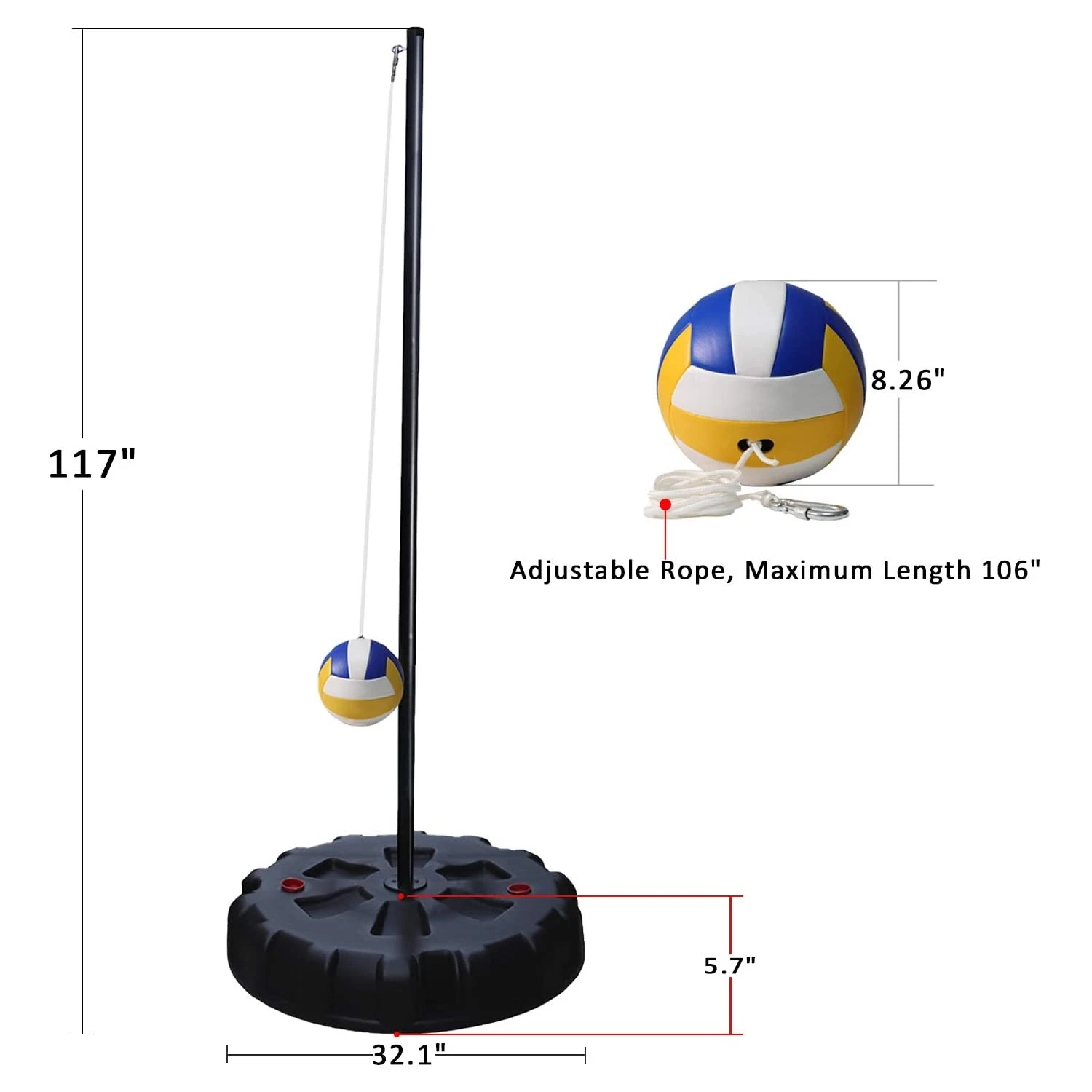Manufacturers Direct Sale High Quality Professional Beach Custom Set Volleyball Net With Outdoor Stand