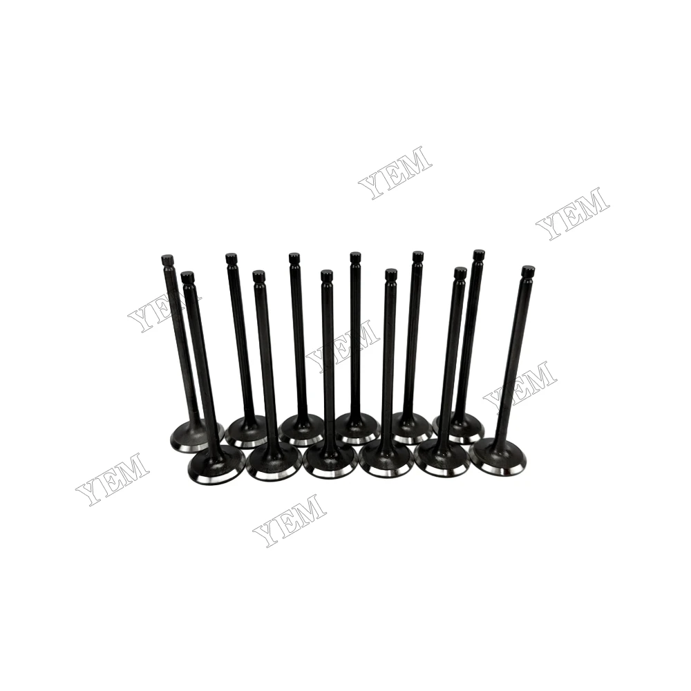 For Hino J08C Exhaust Valve Diesel Engine Parts 4