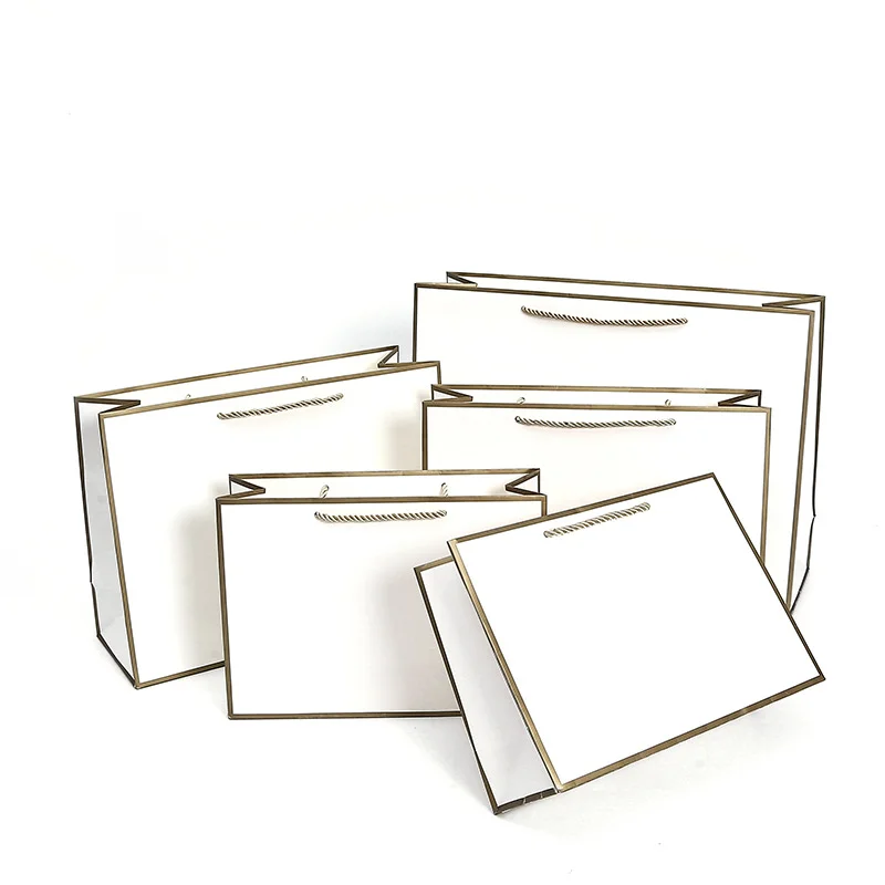 white paper shopping bag