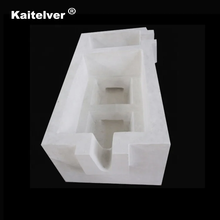 Castable Refractory Material Aluminosilicate Filtration Box and Filter Bowl  for Aluminium Casting