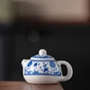 Porcelana azul y blanca