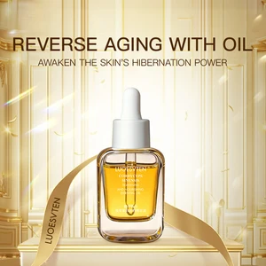 OEM ODM Factory Price Hydrating Glow Face Serum with Cordyceps Extract and Seed Oil for Skin Care