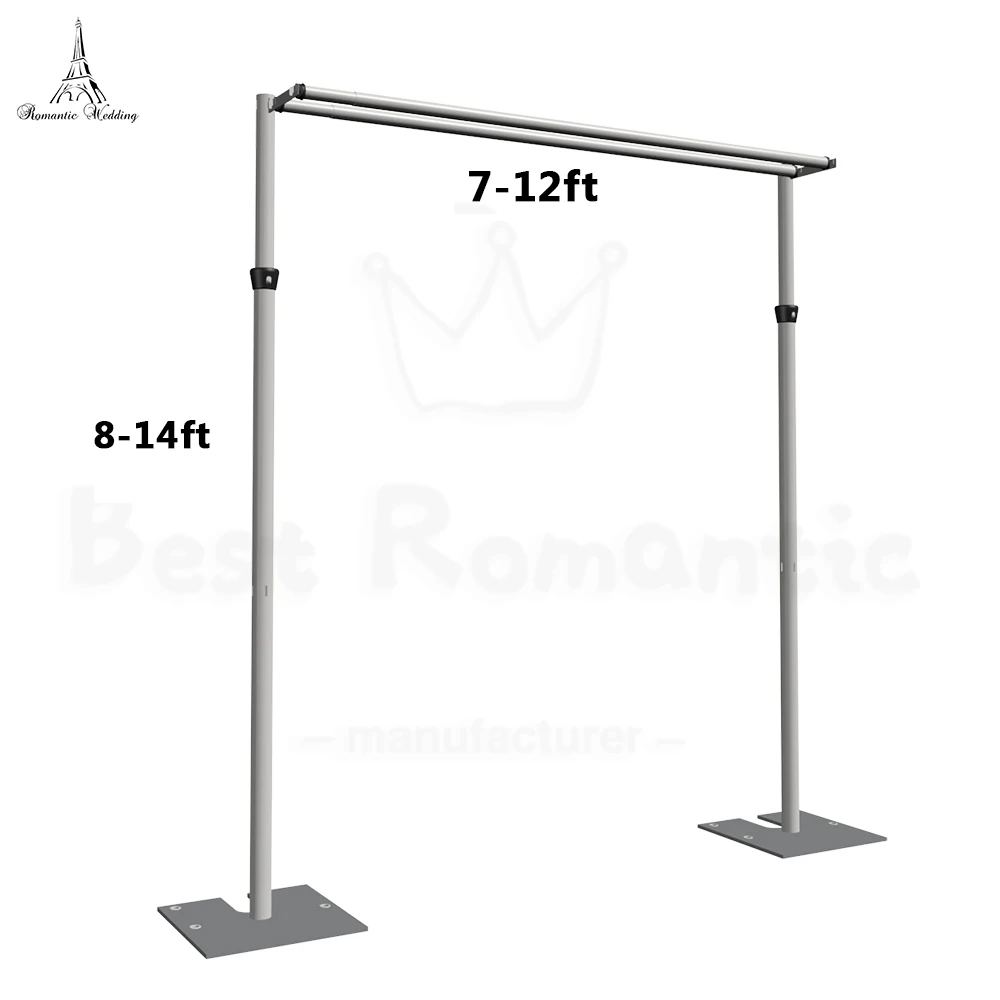 Console Pipe and Drape Backdrop Poles Stands Pipe and Drape Kits