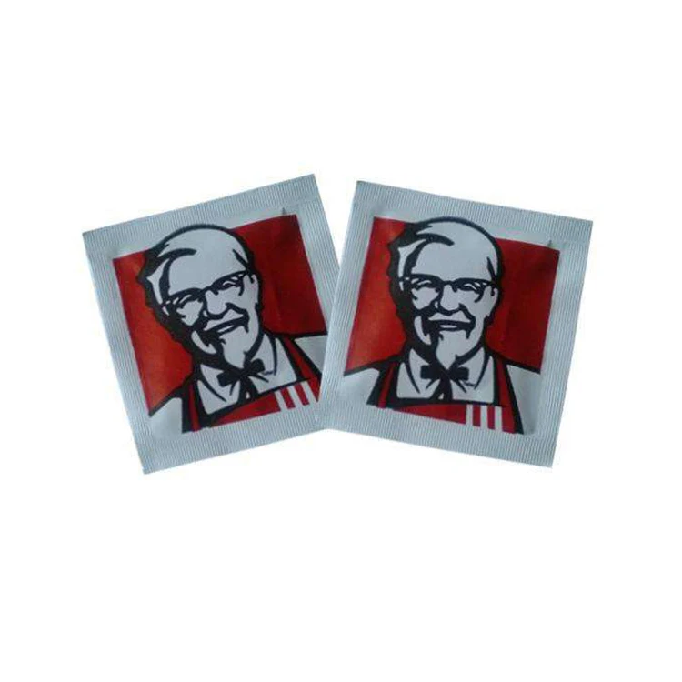 Cleansing Individually Packed Customizable Packing Single Package Custom Print Wet Wipe